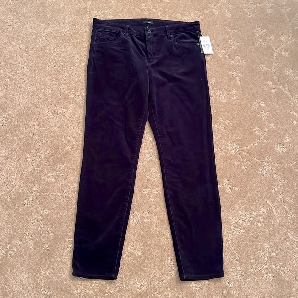 Edyson Maritime Blue Hampton Skinny Corduroy Jeans, Sz 31